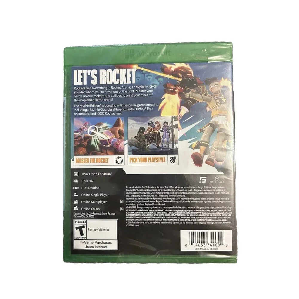 Rocket Arena Mythic Edition (Microsoft Xbox One) Brand New Video Game Gaming